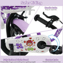 Kids Bike with Training Wheels 12-18 Inch - Purple