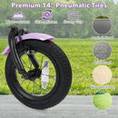 Kids Bike with Training Wheels 12-18 Inch - Purple by LJGDeals