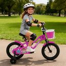 Kids Bike with Training Wheels 12-18 Inch - Magic Rose