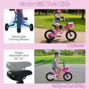 Kids Bike with Training Wheels 12-18 Inch - Magic Rose