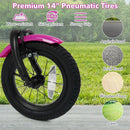Kids Bike with Training Wheels 12-18 Inch - Magic Rose by LJGDeals