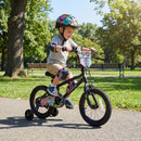 18-Inch Kids Bike with Training Wheels for Ages 4-8