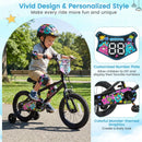 18-Inch Kids Bike with Training Wheels for Ages 4-8 by LJGDeals