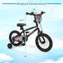18-Inch Kids Bike with Training Wheels for Ages 4-8