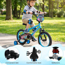 Kids Bike 16 Inch with Training Wheels Ages 4-7 by LJGDeals