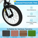 Kids Bike with Training Wheels 12-18 Inch White by LJGDeals
