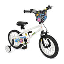 Kids Bike with Training Wheels 12-18 Inch White by LJGDeals