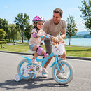 Girls Bike 12-18 Inch with Training Wheels and Basket
