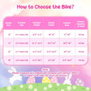 Girls Bike 12-18 Inch with Training Wheels and Front Bag by DirectDeals