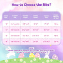 Girls Bike 18 Inch with Training Wheels and Front Bag by DirectDeals