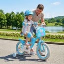 Girls Bike 12-18 Inch with Training Wheels and Front Bag