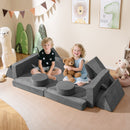 14 PCS Modular Kids Play Couch for Playroom and Bedroom