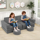 14 PCS Modular Kids Play Couch for Playroom and Bedroom