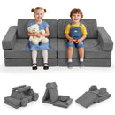 14 PCS Modular Kids Play Couch for Playroom and Bedroom by LJGDeals