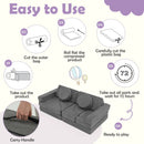 14 PCS Modular Kids Play Couch for Playroom and Bedroom by LJGDeals