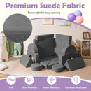 14 PCS Modular Kids Play Couch for Playroom and Bedroom