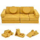14 PCS Modular Kids Play Couch for Playroom and Bedroom by LJGDeals