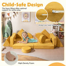 14 PCS Modular Kids Play Couch for Playroom and Bedroom