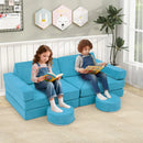14 PCS Modular Kids Play Couch for Playroom and Bedroom by LJGDeals