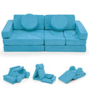 14 PCS Modular Kids Play Couch for Playroom and Bedroom by LJGDeals