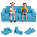 14 PCS Modular Kids Play Couch for Playroom and Bedroom