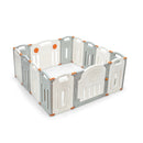 Foldable Baby Playpen 14 Panel Activity Center Safety Play Yard by LJGDeals