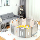 Foldable Baby Playpen 14 Panel Activity Center Safety Play Yard by LJGDeals