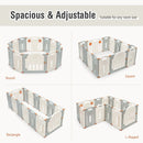 Foldable Baby Playpen 14 Panel Activity Center Safety Play Yard by LJGDeals