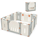 Foldable Baby Playpen 14 Panel Activity Center Safety Play Yard by LJGDeals