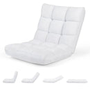 Adjustable 14-position Cushioned Floor Chair by LJGDeals