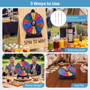 14 Slots Spin Wheel with Blackboard Marker by LJGDeals