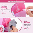 14 Slots Spin Wheel with Blackboard Marker by DirectDeals