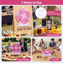 14 Slots Spin Wheel with Blackboard Marker by LJGDeals