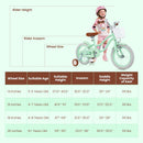 16 Inch Kids Bike with Adjustable Seat and Bell for Kids 3-8 Years Olds-16 inches by LJGDeals