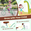 14 Inch Kids Bike with Adjustable Seat and Bell for Kids 3-8 Years Olds-14 inches