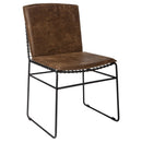 Arthur - Dining Chairs (Set of 2) - Antique Brown by HouseOfZazla