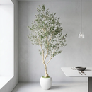 8.2FT Artificial Olive Tree With Big Decorative by HouseOfZazla