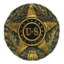 U.S. Veteran Grave Marker & Flag Holder with Aluminum Ground Spike - Made in USA by Flagman of America