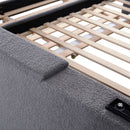 Upholstered Daybed With Storage Armrests, Trundle And Latest Integrated tooth Audio System