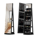 Swivel Jewelry Cabinet With Full Length Mirror by HouseOfZazla