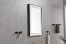 36x24 LED Lighted Bathroom Wall Mounted Mirror with High Lumen+Anti-Fog Separately Control
