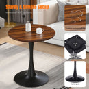 Round Dining Table With Tulip Style Base by HouseOfZazla