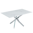 Modern Rectangular Table For Dining Room by HouseOfZazla