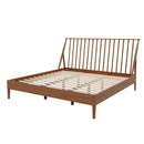 Bohemian Platform Bed With Tall Headboard by HouseOfZazla