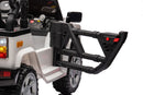 12V7A 30W*2 Four-Wheel Drive Seat One Button Start, Forward And Backward, High And Low Speed, Music, Front Light, Power Display, Two Doors Can Open, 2.4G R / C, Seat Belt Four Wheel Absorber by HouseOfZazla