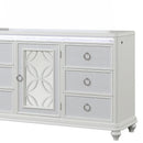 Abigale - 6 Drawer Dresser With LED (Includes Dresser Only, Mirror Not Included) - White by HouseOfZazla