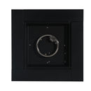 30inch Square Steel Fire Pit Table, in Black,40000BTU by HouseOfZazla