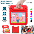 Protective Case Fit For iPad 2 3 4 Shockproof Hard Kid Tablet PC Protection Cover W/ Foldable Handle
