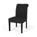 Broxton - Tuft Dining Rolltop Chairs With Button Tufted Backrest (Set of 2)