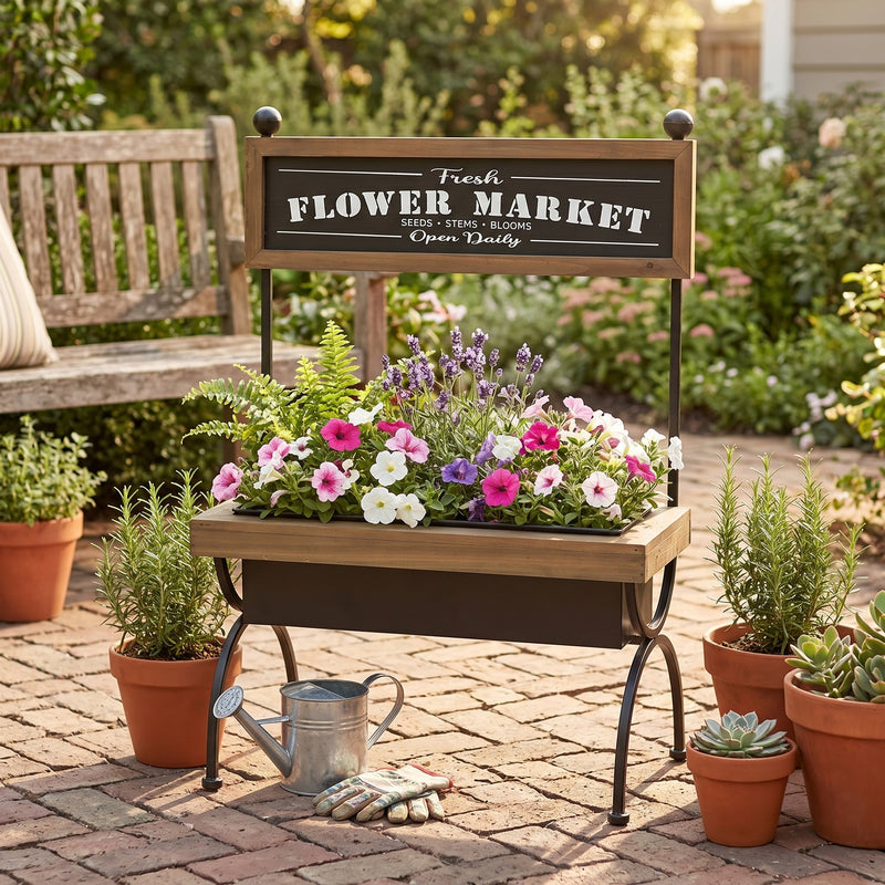 19x11x24" Rustic Planter, photo 7 of 7